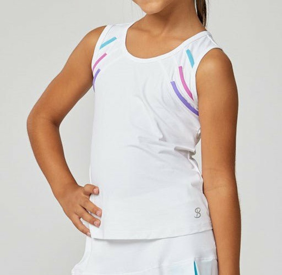 KIDS Sofibella Tops Girls | Girls Tank Spectrum