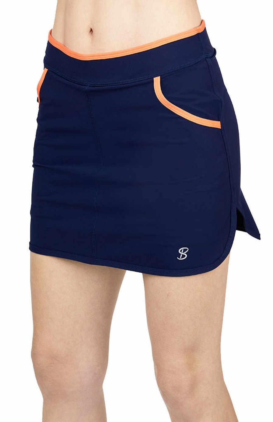 WOMEN Sofibella Skorts | 16" Skort - Tempo Navy