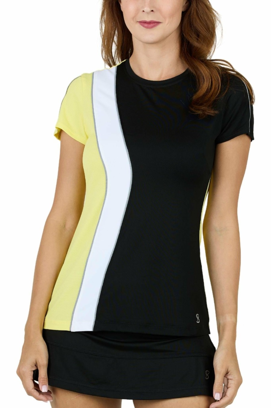 WOMEN Sofibella Tops & Tanks | Short Sleeve Sale Reflective