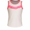 KIDS Sofibella Tops Girls | Ruffle Tank Girls Electric