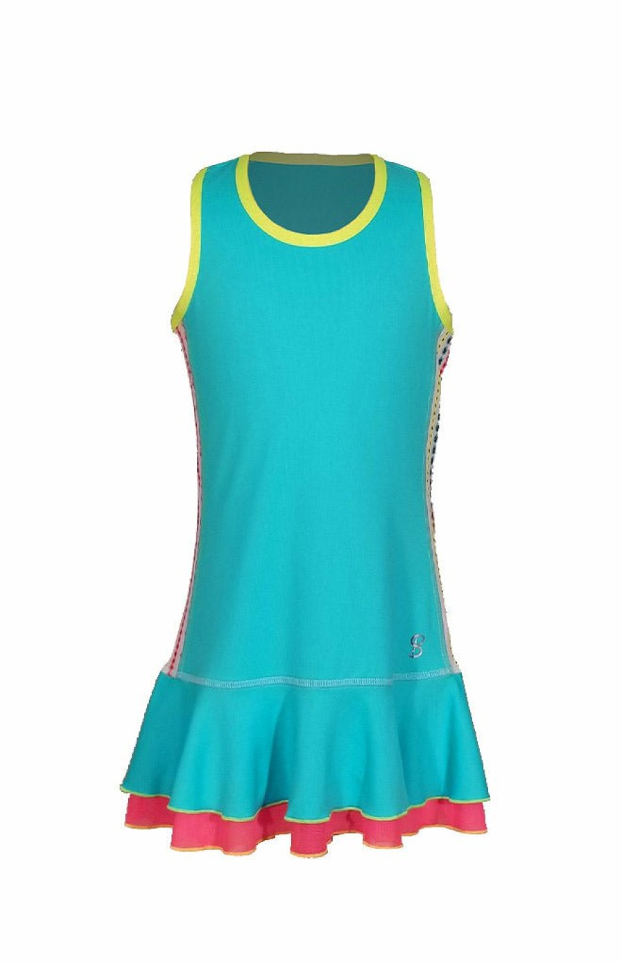 KIDS Sofibella Tops Girls | Candy Dress Girls Turquoise