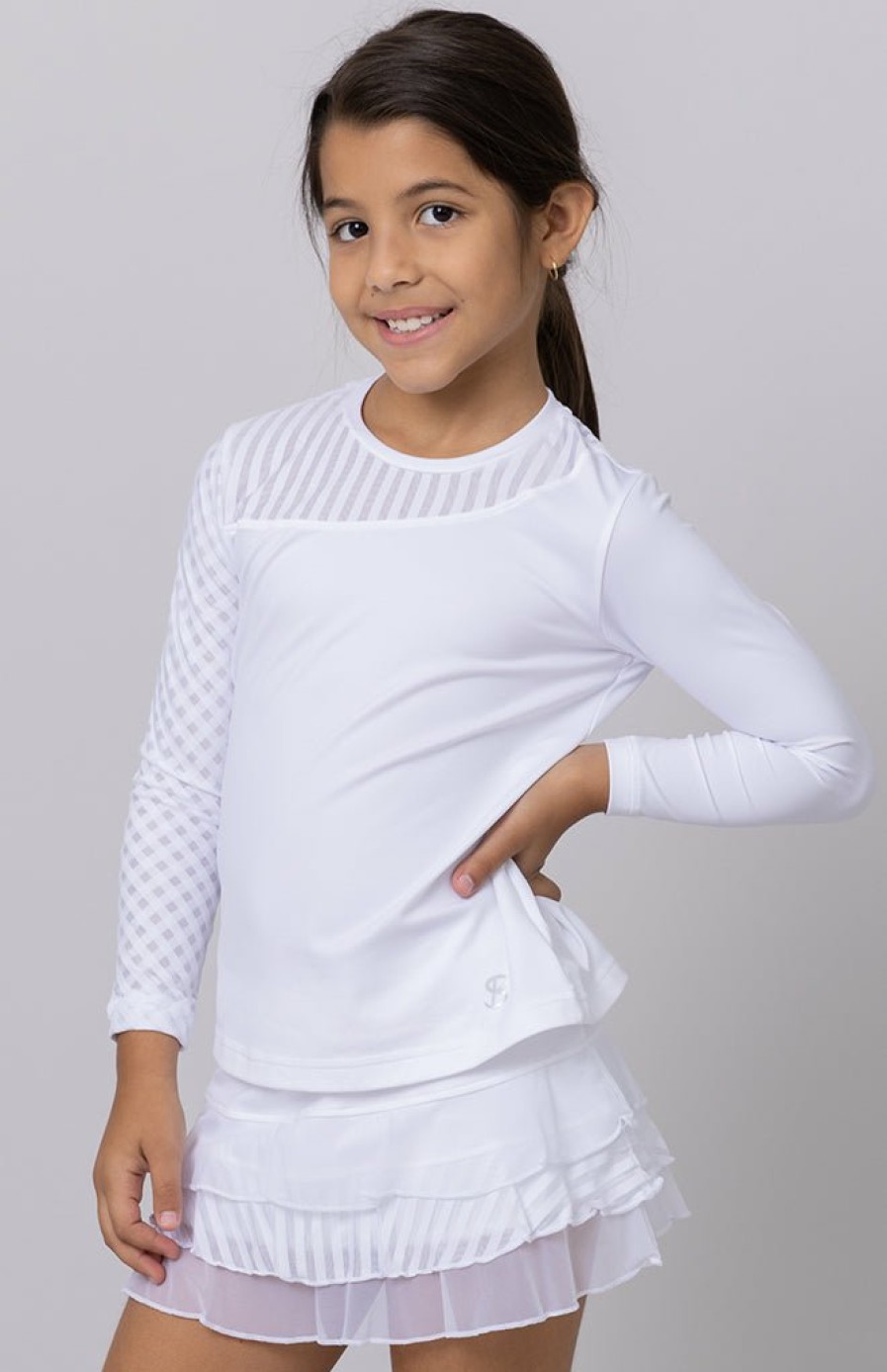 KIDS Sofibella Tops Girls | Long Sleeve - Girl'S Olympic Club - Sale Stripes