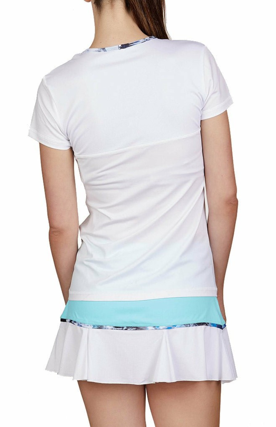 WOMEN Sofibella Tops & Tanks | Short Sleeve - Dreamscape White